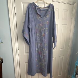 Mi Golondrina caftan dress